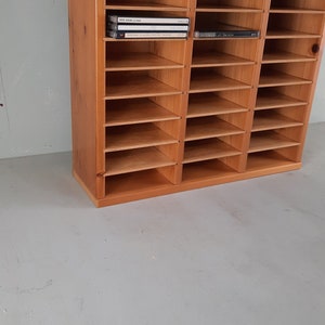 Vintage CD rack for 96 CDs in brown image 4