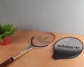vintage Adidas Tennisracket Junior uit de jaren '80