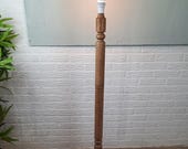 Zeer zeldzame Solbackens Svarveri vloerlamp - grenenhout -  - midden jaren 70
