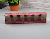 New Old Stock :Retro sapglazen 100 ml.