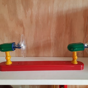 Vintage ceiling lamp | Memphis Milano style | 80&#39;s design | basic colors