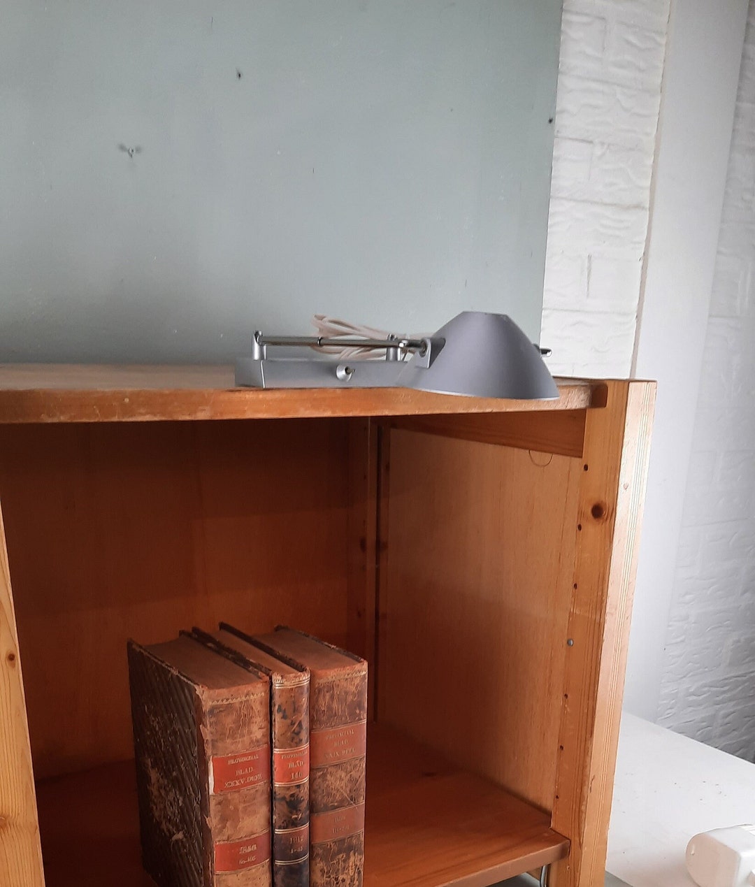 Vintage Ikea Magiker Bookcase Lamp