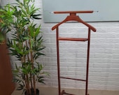Vintage Fratelli Reguitti Brevettato style - Dressboy / Valet Stand Italian made- Mounted on Four wheels