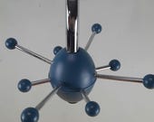 Vintage Ikea Sputnik Kapstok uniek blauw retro
