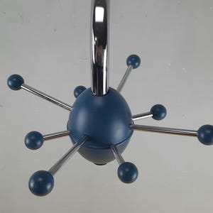 Vintage Ikea Sputnik Coat Rack Unique Blue Retro