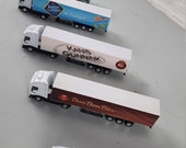 Vintage Reclame trucks met oplegger 1 : 87