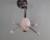 Vintage Ikea Sputnik Kapstok wit retro