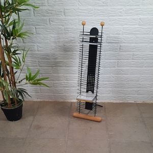 Vintage CD Tower, rack with space for 36 CDs retro