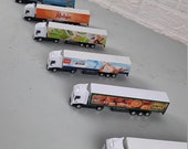 Vintage Reclame Trucks met oplegger 1:87