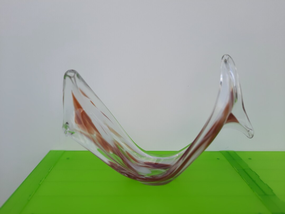 Murano Splash Bowl Vintage - Etsy Canada