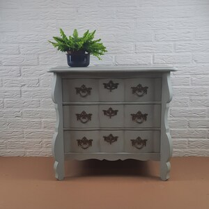 Vintage French Commode Brocante Tranquil Dawn restyled