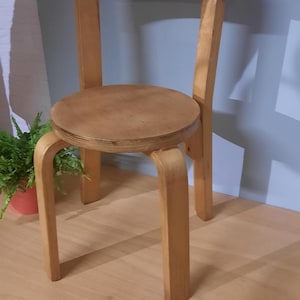 Vintage Plywood Children's Chair Alvar Aalto style