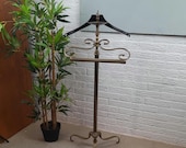 antic style Brass Valetstand, dressboy vintage