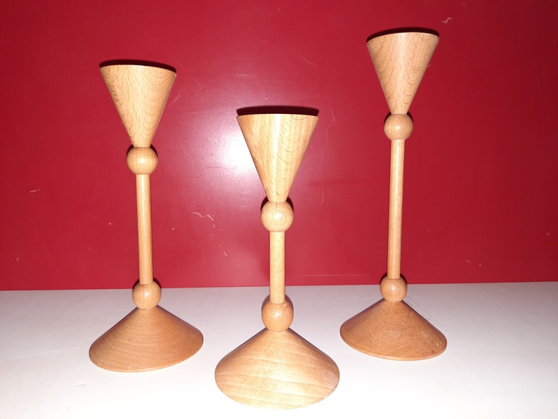 Memphis style candlesticks cadets rare image 1