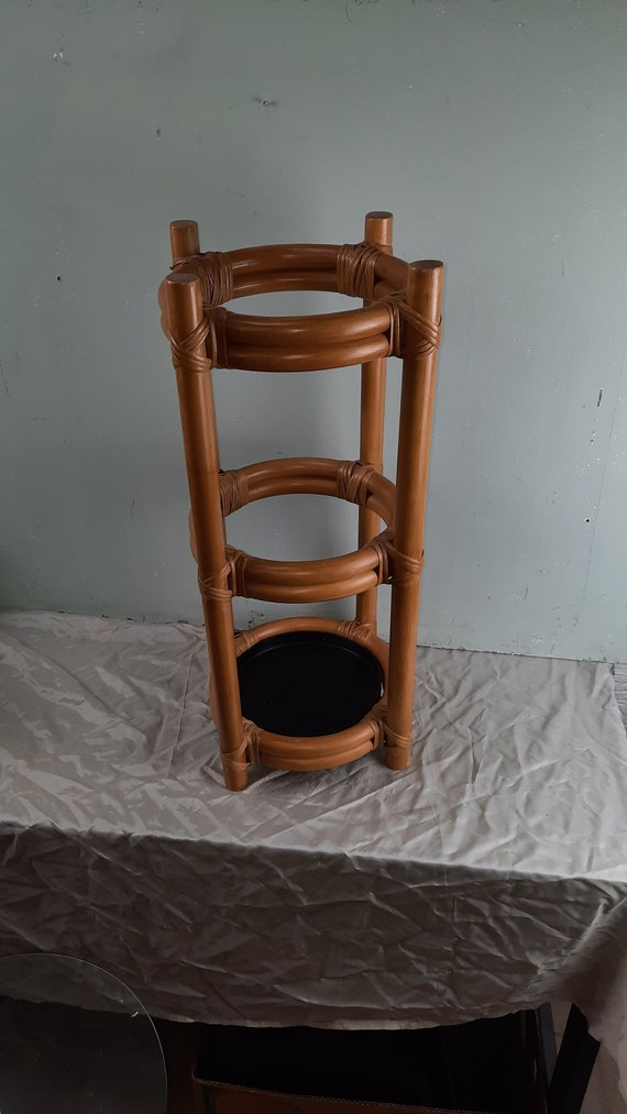 ヴィンテージ竹傘立てレトロ - Etsy 日本