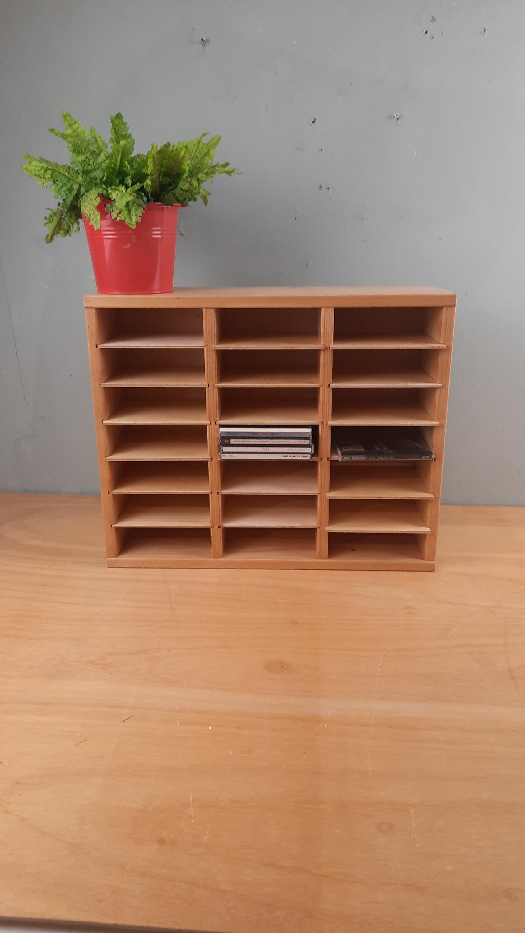 Brookstone Spring Cd Rack Vintage CD Rack for 96 Cds in Brown - Etsy