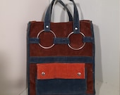 Unieke Retro Ribcordtas '60