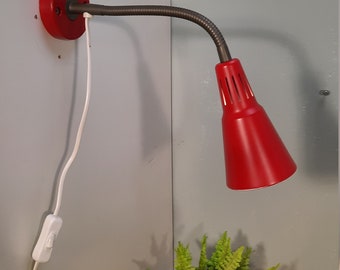 Lampe Ikea vintage blanche Väster, Knut Hagberg, plafonnier.. design