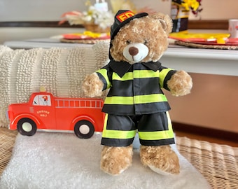 Teddy Bear Stuffed Animal: 16” Plush Toy Fireman