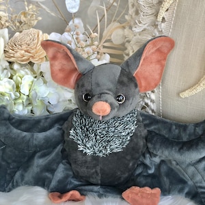 Weighted Stuffed Animal 1lb Weighted Plush Weighted Stuffed Animal for Adults Bat Stuffed Animal Sensory Toys image 7