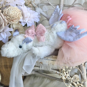 Stuffed Animal | Plushie | Plush Animal | Gifts for Kids | Stuffed Toy | Nursery Decor | Baby Shower Gift | Plush with Tutu | Coquette