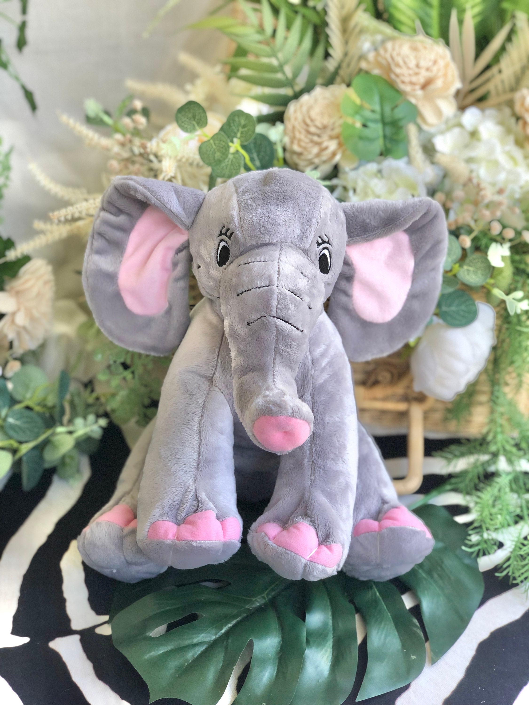 Large Plush Elephant - Etsy Large Plush Elephant - Etsy