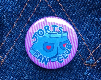 Jorts Fan Club 25mm Button Badge