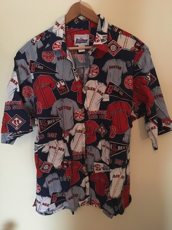 red sox hawaiian shirt