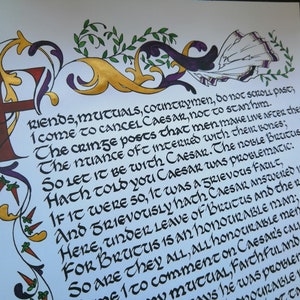 Amigos, mutuas, compatriotas Caligrafía Impresión digital