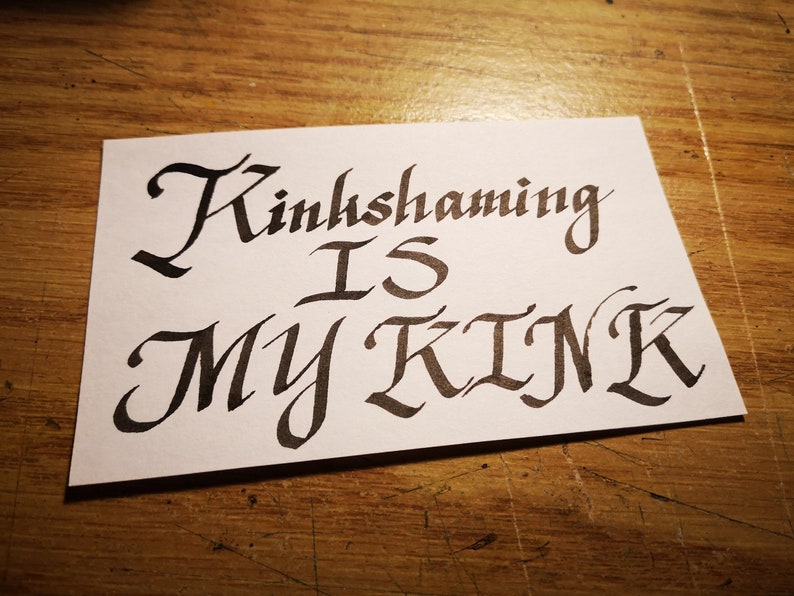 Meme and Shitpost Calligraphy Cue Card Commissions imagem 5