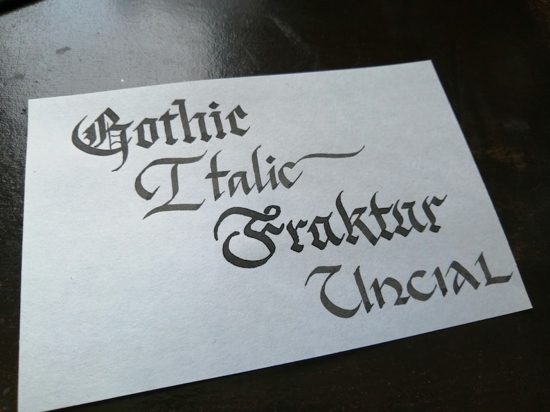 Meme and Shitpost Calligraphy Cue Card Commissions imagem 2