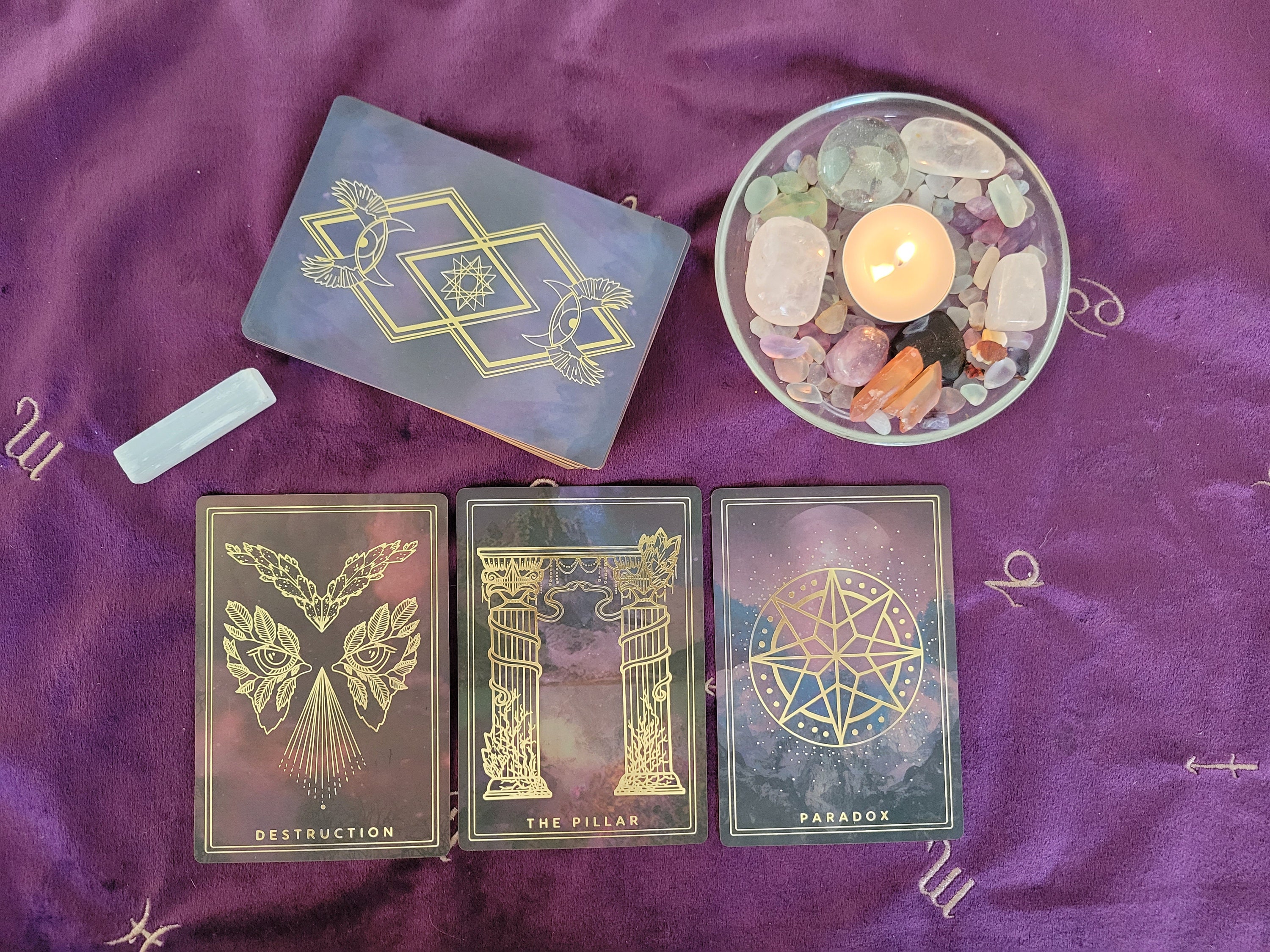 Threads of Fate Oracle Card Reading Etsy