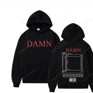 ラッパー ケンドリック・ラマー ミュージックアルバム トラックリスト プリント パーカー メンズ レディース ファッション ヒップホップ プルオーバー スウェットシャツ カジュアル オーバーサイズ パーカー