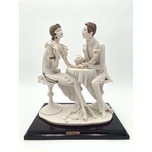 Vintage Original Giuseppe Armani Figurine 437F &quot;Cocktails&quot; Florentine