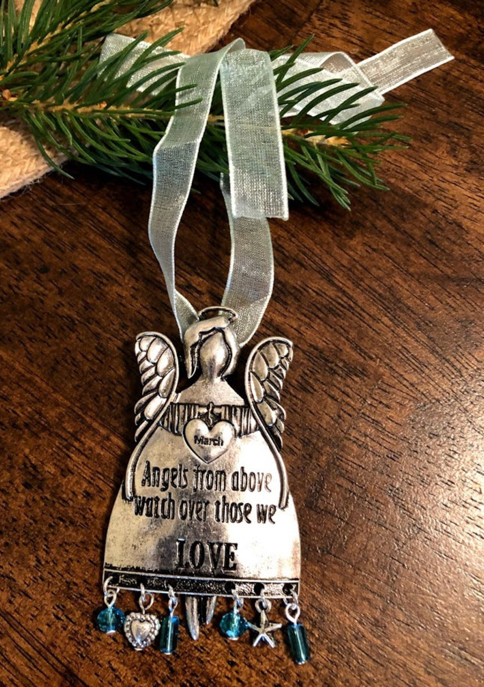 Birthstone Angel Ornaments | Etsy