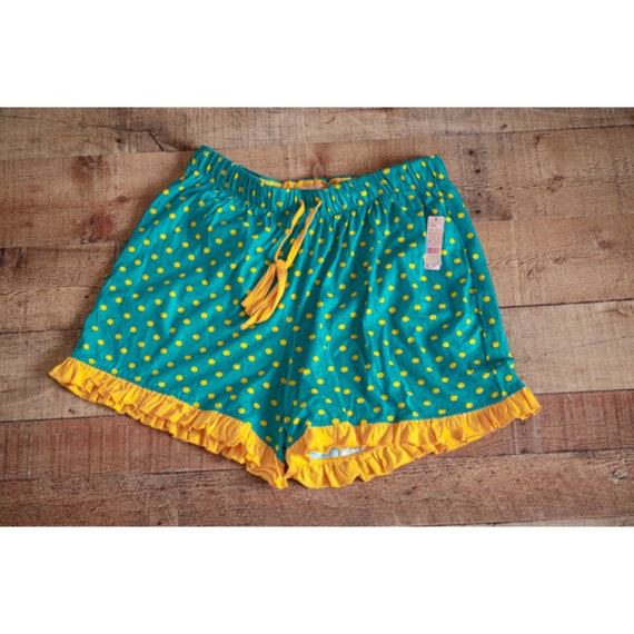 Vintage 90s Cacique Polka Dots Shorts NWT 