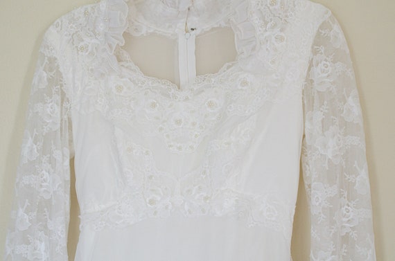 Vintage 80s Wedding dress, Wedding gown, wedding … - image 4