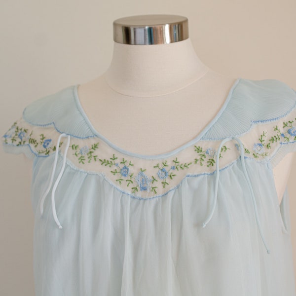 Blue Nightgown - Etsy