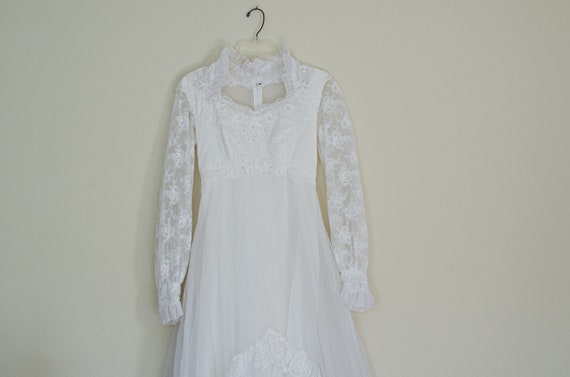 Vintage 80s Wedding dress, Wedding gown, wedding … - image 3