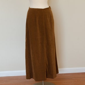 Brown suede skirt clearance vans