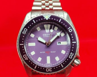 Seiko modifiziert/restauriert SUG095 / 9 Scuba Divers 150M 4205-0150 Unisex Automatikuhr c. September 1990