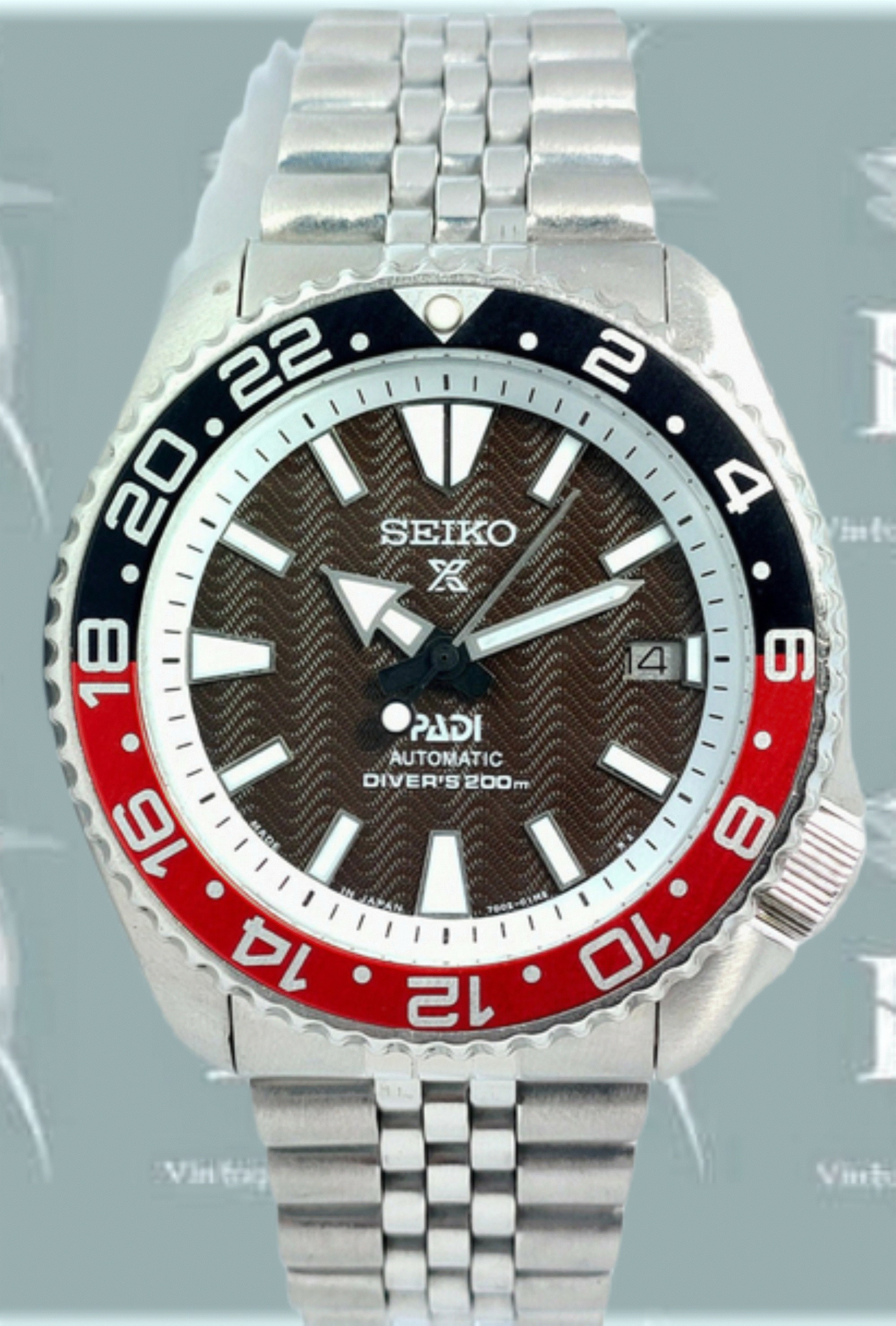 Buy Seiko Mod. SDS003 Chocolate PADI 'WAVE' Automatic Online in India - Etsy