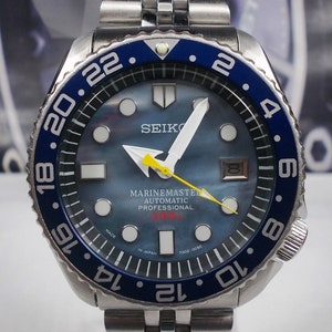 Seiko 'MARINEMaster' mod.SDS001 Perlmutt Automatik Scuba Taucher 150M 7002-7000 Herrenuhr c. Juni 1995 Bild 1