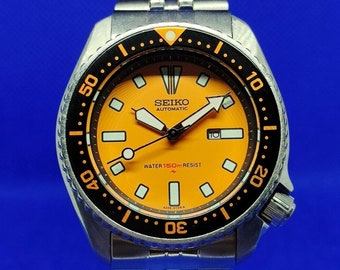 Seiko SUG095 Scuba Divers 150M 4205-015K Unisex Automatik Uhr c. Oktober 1990