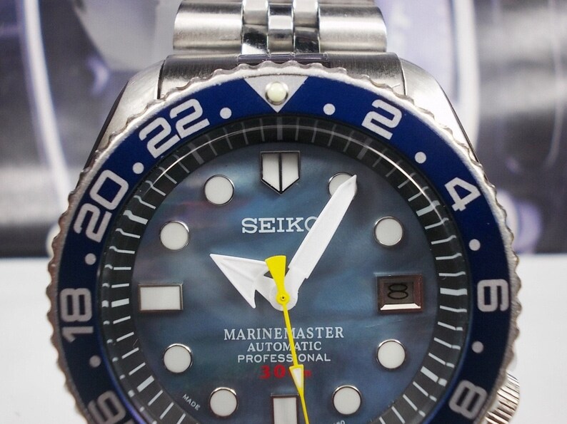 Seiko 'MARINEMaster' mod.SDS001 Perlmutt Automatik Scuba Taucher 150M 7002-7000 Herrenuhr c. Juni 1995 Bild 7