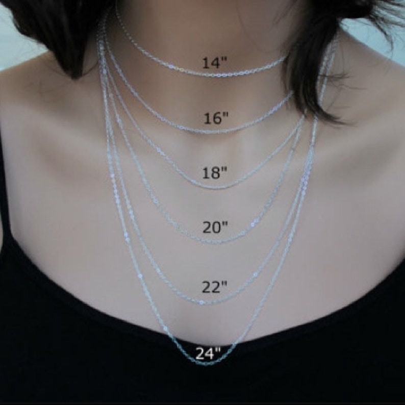 sterling silver chain nature lover gift minimalist jewelry yoga lover gift chip bead necklace Rose quartz necklace natural gemstones