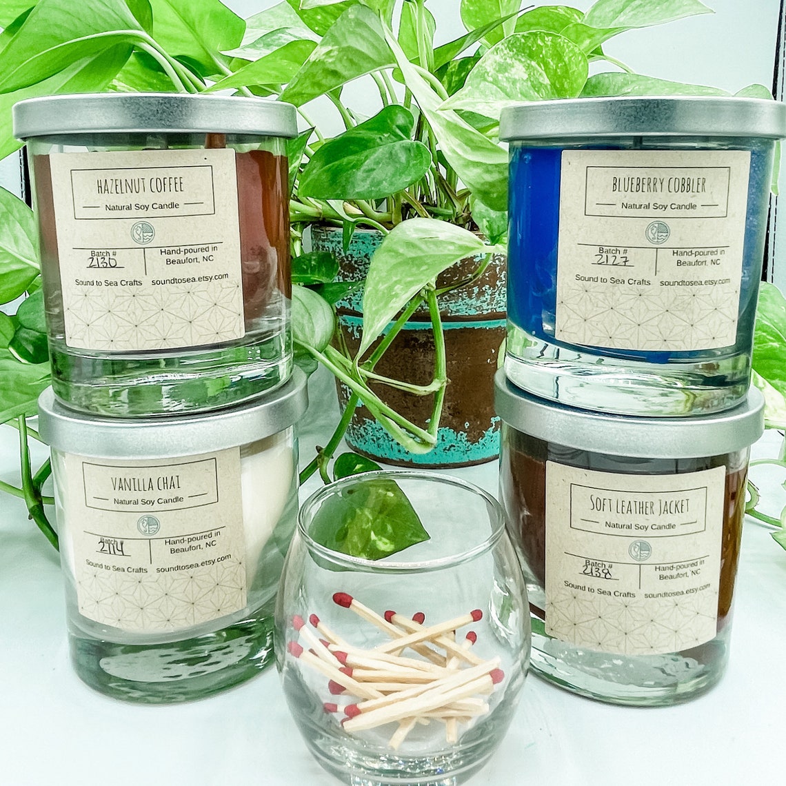 Scented soy candles vegan scented candle natural oil candle Etsy