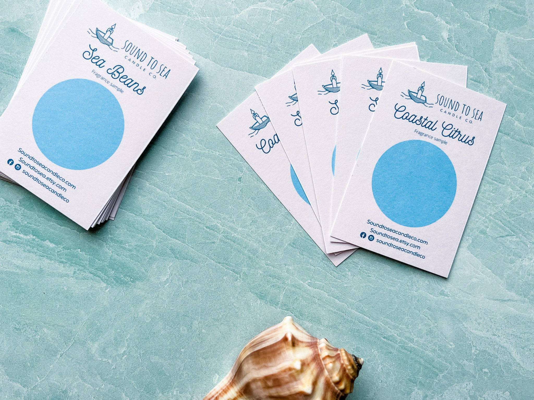 Fragrance Sample Cards Candle Scent Sample Sample Pack Etsy