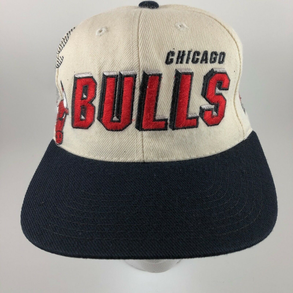 Vintage Sports Specialties Chicago Bulls SnapBack Hat Shadow | Etsy