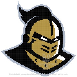 UCF&#39;s Knightro Cross Stitch Pattern